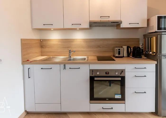شقة L'esperluette - 44 Sqm With Garage & Balcony In The Center